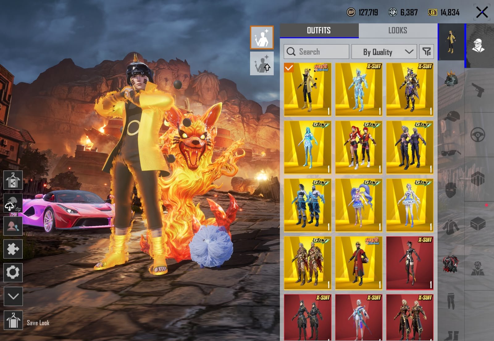 79.3 COLLECTION | NEW ULTIMATES | DOUBLE DROP CARS | NEW FERRARI DROP | INFERNO HELMET | 11 RED MAX | NARUTO AUG LVL 6 | 11X SPORTSCARS | DEMANDING INVENTORY | ALL BASIC EMOTE - Image 4