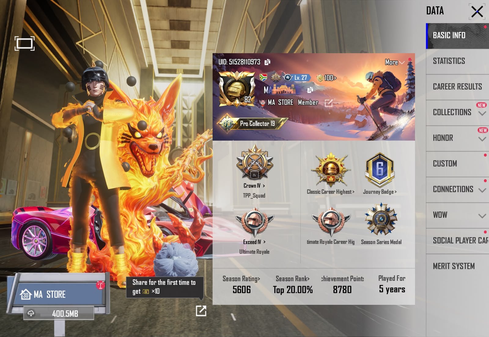 79.3 COLLECTION | NEW ULTIMATES | DOUBLE DROP CARS | NEW FERRARI DROP | INFERNO HELMET | 11 RED MAX | NARUTO AUG LVL 6 | 11X SPORTSCARS | DEMANDING INVENTORY | ALL BASIC EMOTE