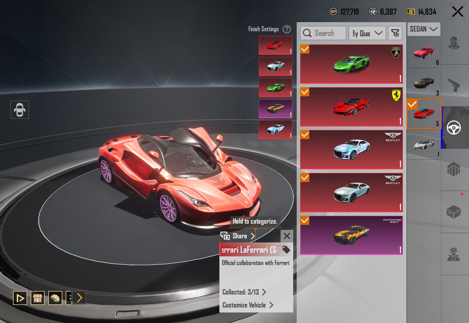 79.3 COLLECTION | NEW ULTIMATES | DOUBLE DROP CARS | NEW FERRARI DROP | INFERNO HELMET | 11 RED MAX | NARUTO AUG LVL 6 | 11X SPORTSCARS | DEMANDING INVENTORY | ALL BASIC EMOTE - Image 7