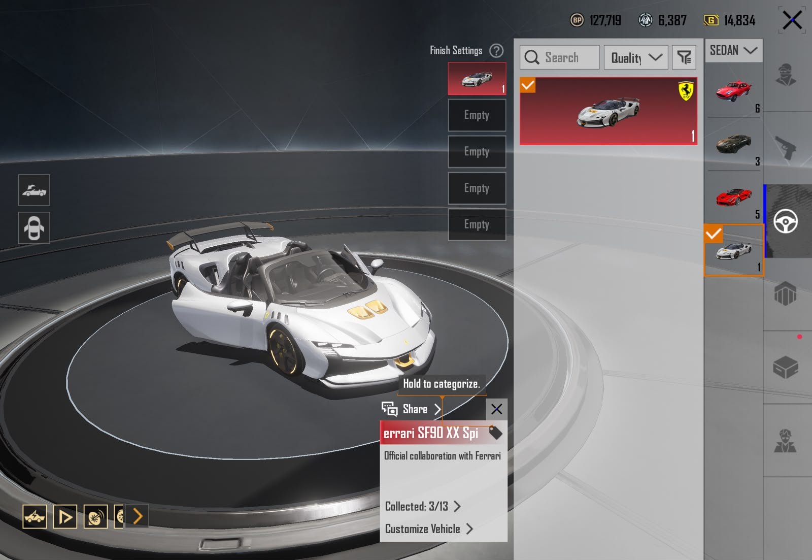 79.3 COLLECTION | NEW ULTIMATES | DOUBLE DROP CARS | NEW FERRARI DROP | INFERNO HELMET | 11 RED MAX | NARUTO AUG LVL 6 | 11X SPORTSCARS | DEMANDING INVENTORY | ALL BASIC EMOTE - Image 9
