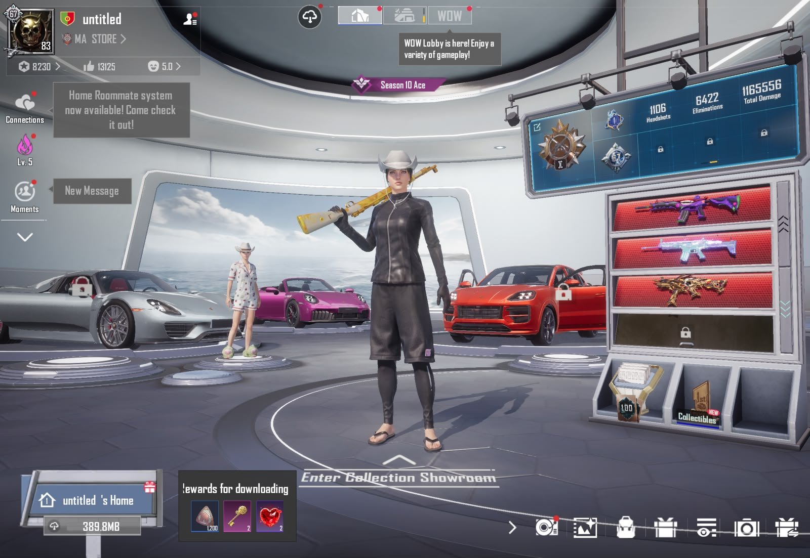 MISSION B | APEACH SET | BAPE TSHIRT | S1 BIKER JACKET | COWBOY JACKET | 3X PORCHE | ENERGY DRINK | AIRPLANE FRAME | RARE ACCOUNT