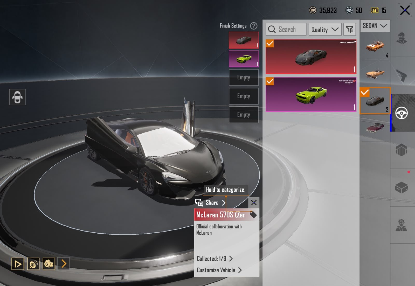 TRIPLE GC CHEAP | NEW NARUTO ULTIAMTE | S4 HAIR | 2X SPORTSCARS | UMP ANNIVERSARY | MCLAREN 570s | 37X GUNLAB | FAKE CREW | LOADED ACCOUNT - Image 8