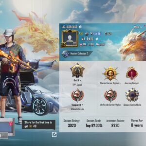 ONE & ONLY PURPLE BAPE | RAREST IN PUBG | RICHBRIAN | S2,S3 OLD CONQ | 87.2 COLLECTION | PAGANI MASTERPIECE | RARE DRAGON LOBBY | 27X RED MAX | 7X DROP CARS