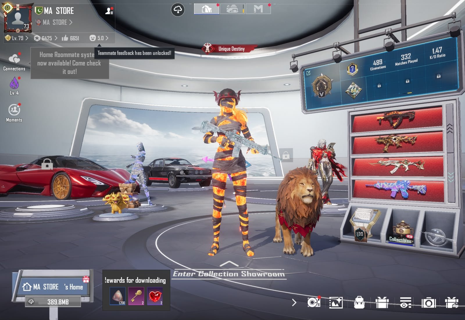 LOADED LAB | 8X RED MAX | ANUKHRA XSUIT LVL 5 | 68 COLLECTION | PSYCHOPHAGE SET | RARE EMOTES | TRIPLE MUMMY SET | LOADED ACCOUNT - Image 11