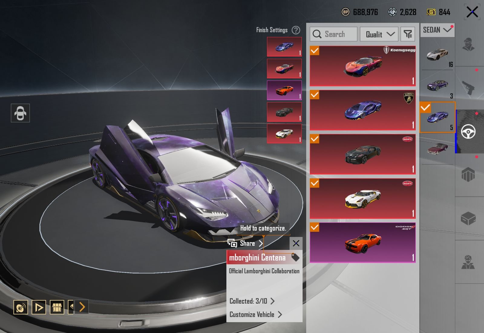 83 COLLECTION MYTHIC TAG | LAMBORGHINI MASTERPIECE | KOENIGSEGG DROP | INFERNO HELMET | OLD RARE LOBBIES | RARE EMOTES | 15X RED MAX | BRUCE LEE SET | YELLOW HAIR | QUEEN OF RICHES | LOADED ACCOUNT - Image 13
