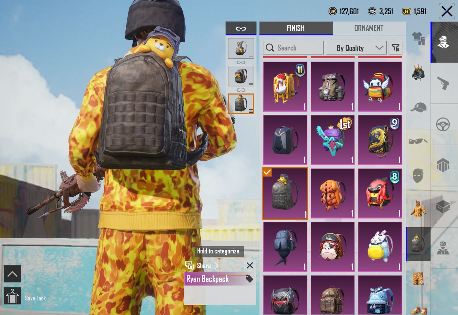 RAREST 81 COLLECTION | FULL BAPE | RYAN FULL COLLECTION | RAREST BAG COMBOS | CAPTAIN BONES | BAPE TSHIRT | APEACH SET | MCLAREN DROP | S6-S10 OLD CONQ | DUAL XSUIT MAX | LOADED+RARE ACCOUNT - Image 9