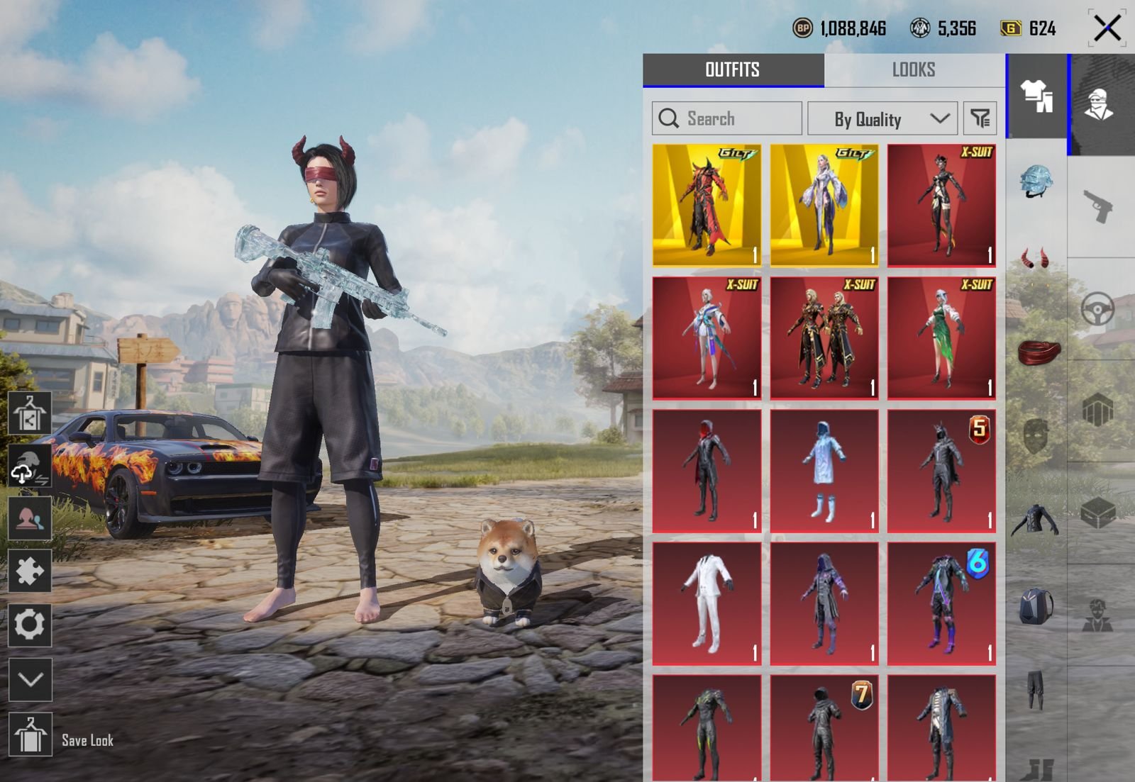 SMALL MISSION B | 74 COLLECTION | M4 COMBO | COWBOY JACKET | MISSION A | GODZILLA SHIRT | BLACK SHORTS | RARE ACCOUNT - Image 3
