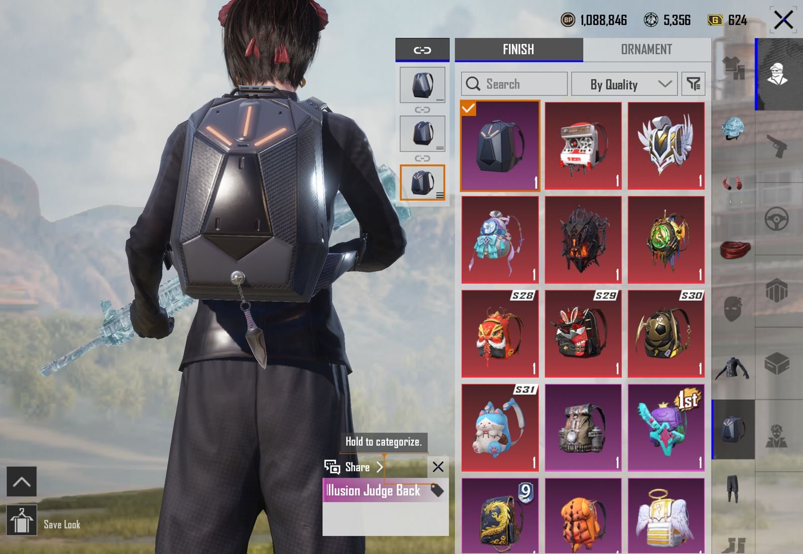 SMALL MISSION B | 74 COLLECTION | M4 COMBO | COWBOY JACKET | MISSION A | GODZILLA SHIRT | BLACK SHORTS | RARE ACCOUNT - Image 9