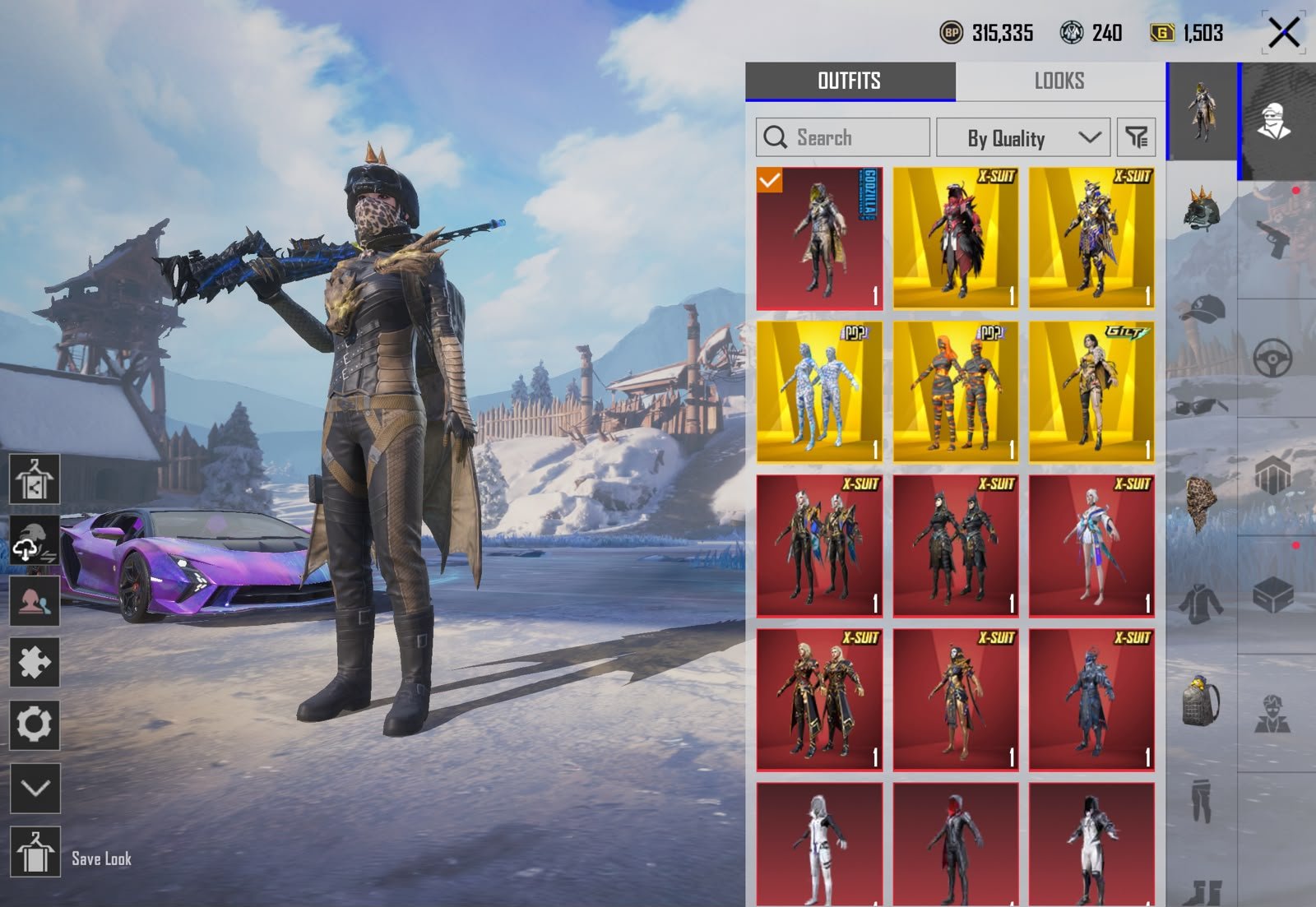 RAREST ACCOUNT | RYAN SET X BAG | KING GHIDORAH | DOUBLE XSUIT MAX | LAMBO DROP | CAPTAIN BONES | S9 CONQ | 73 COLLECTION | INFERNO HELMET | 7X RED MAX | GLACIER COMBOS | COMPLETE RARE ACCOUNT |RAREST ACCOUNT - Image 2