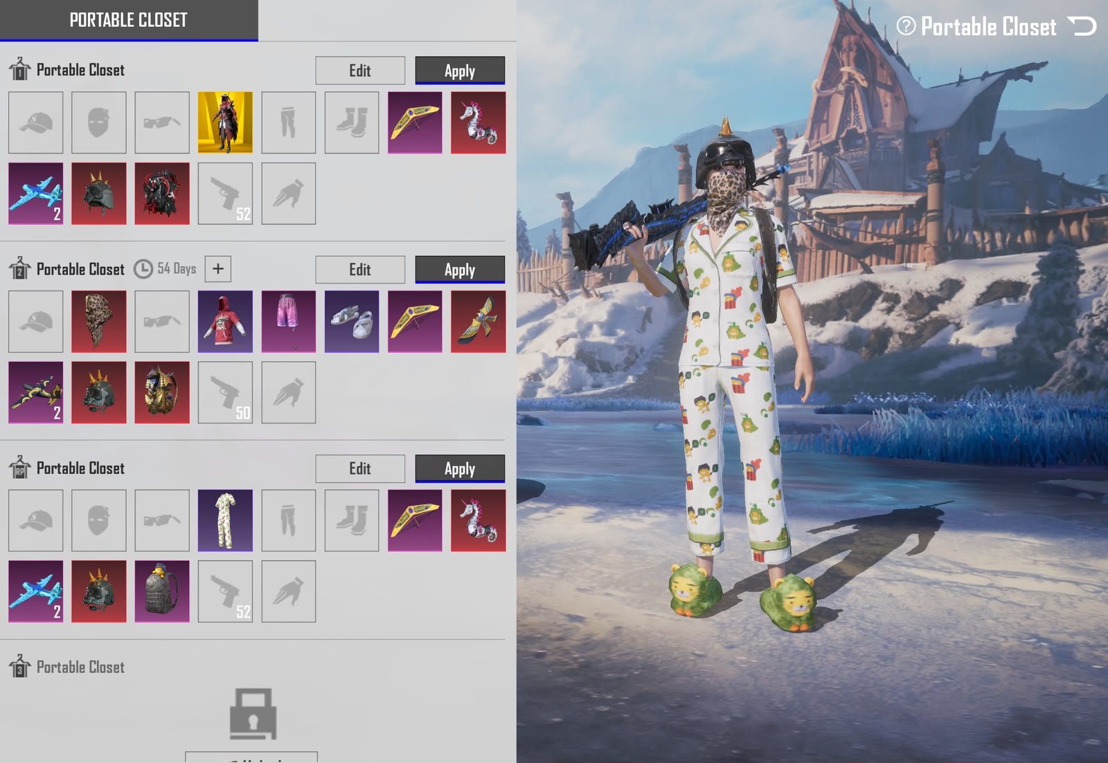 RAREST ACCOUNT | RYAN SET X BAG | KING GHIDORAH | DOUBLE XSUIT MAX | LAMBO DROP | CAPTAIN BONES | S9 CONQ | 73 COLLECTION | INFERNO HELMET | 7X RED MAX | GLACIER COMBOS | COMPLETE RARE ACCOUNT |RAREST ACCOUNT - Image 3
