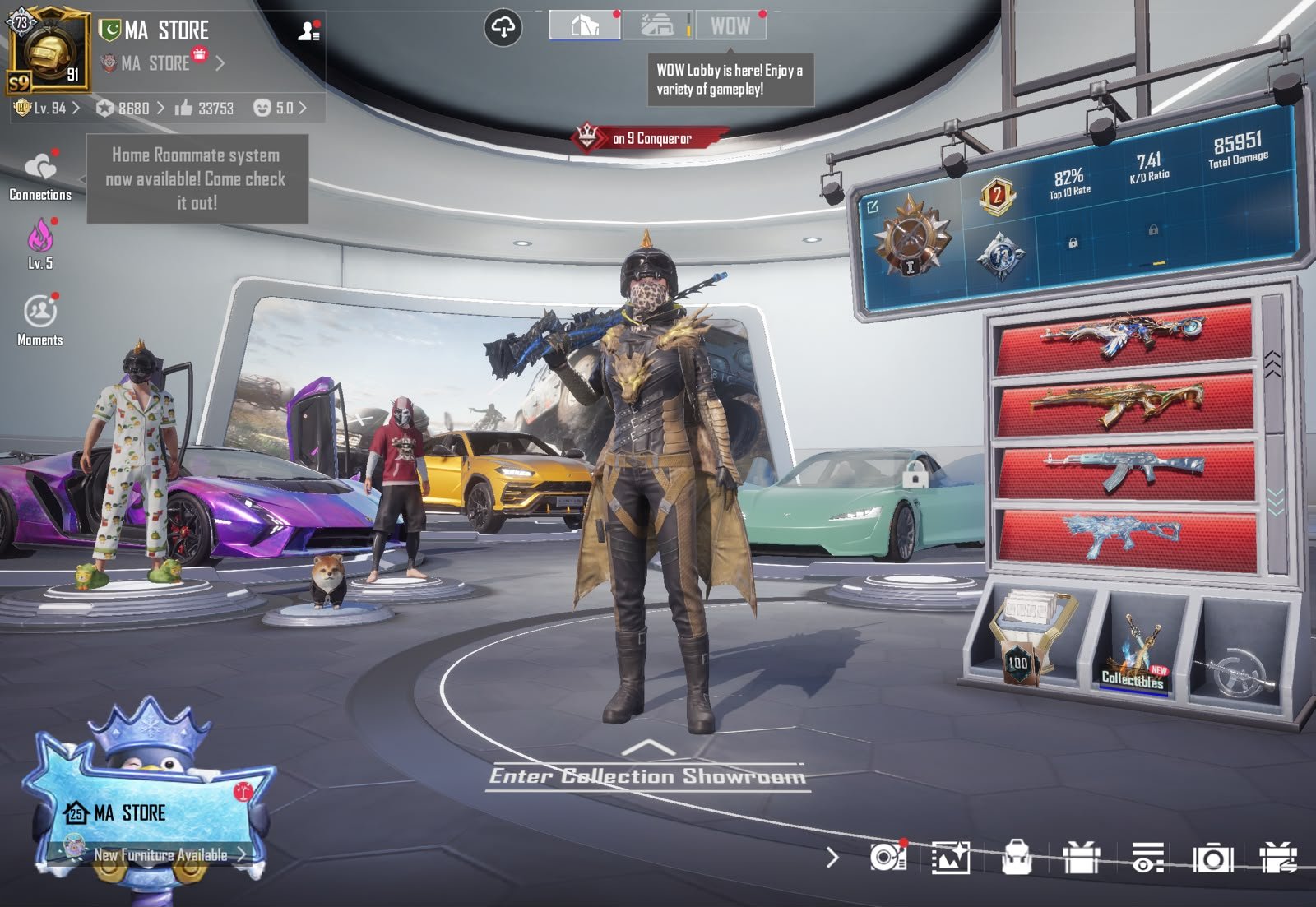 RAREST ACCOUNT | RYAN SET X BAG | KING GHIDORAH | DOUBLE XSUIT MAX | LAMBO DROP | CAPTAIN BONES | S9 CONQ | 73 COLLECTION | INFERNO HELMET | 7X RED MAX | GLACIER COMBOS | COMPLETE RARE ACCOUNT |RAREST ACCOUNT - Image 12