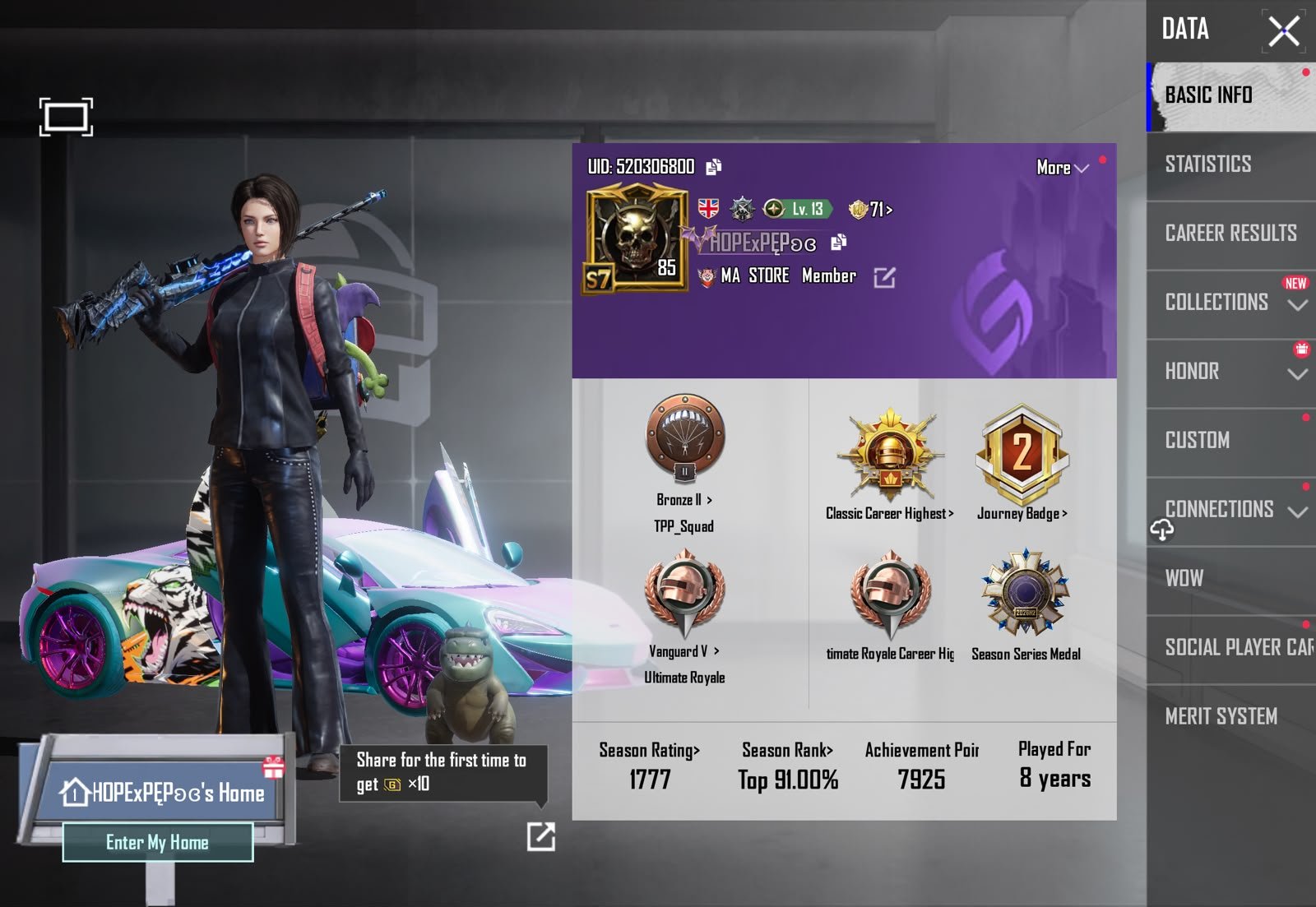 LOADED MISSION B | TRIPLE DROP CARS | S7 OLD CONQ | RE2 STUFF | COW BOY JACKET | MISSION A | BLACKPINK SETS | TRICKSTER BAG | BLOOD RAVEN LVL 5 | RAREST ACCOUNT