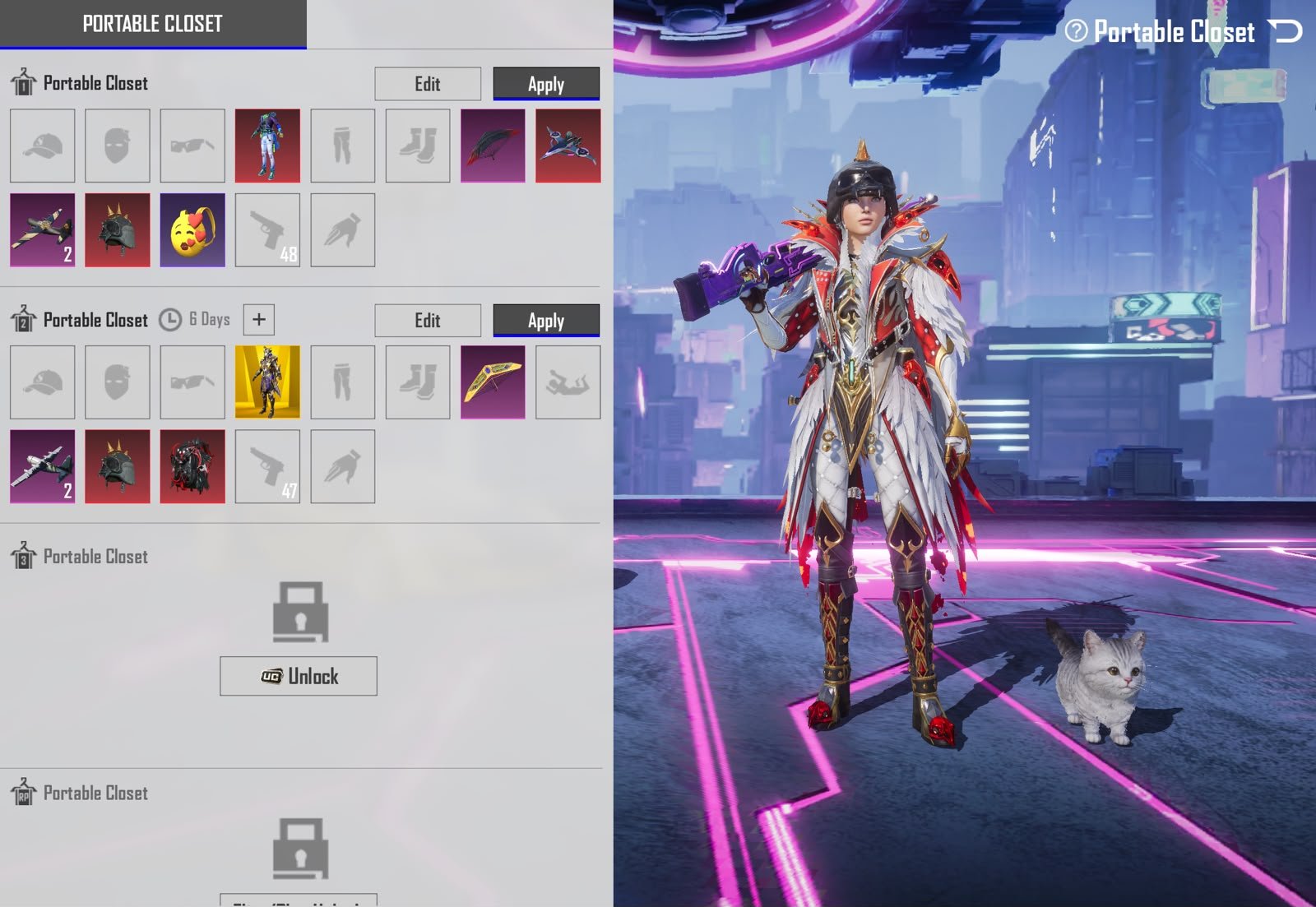 DOUBLE XSUIT MAX | INFERNO HELMET | 77 COLLECTION | MCLAREN DROP | WEDDING TUXEDO | PHAROAH MAX | JESTER MAX | OLD LOBBIES | GODZILLA CARPACE | LOADED ACCOUNT - Image 16