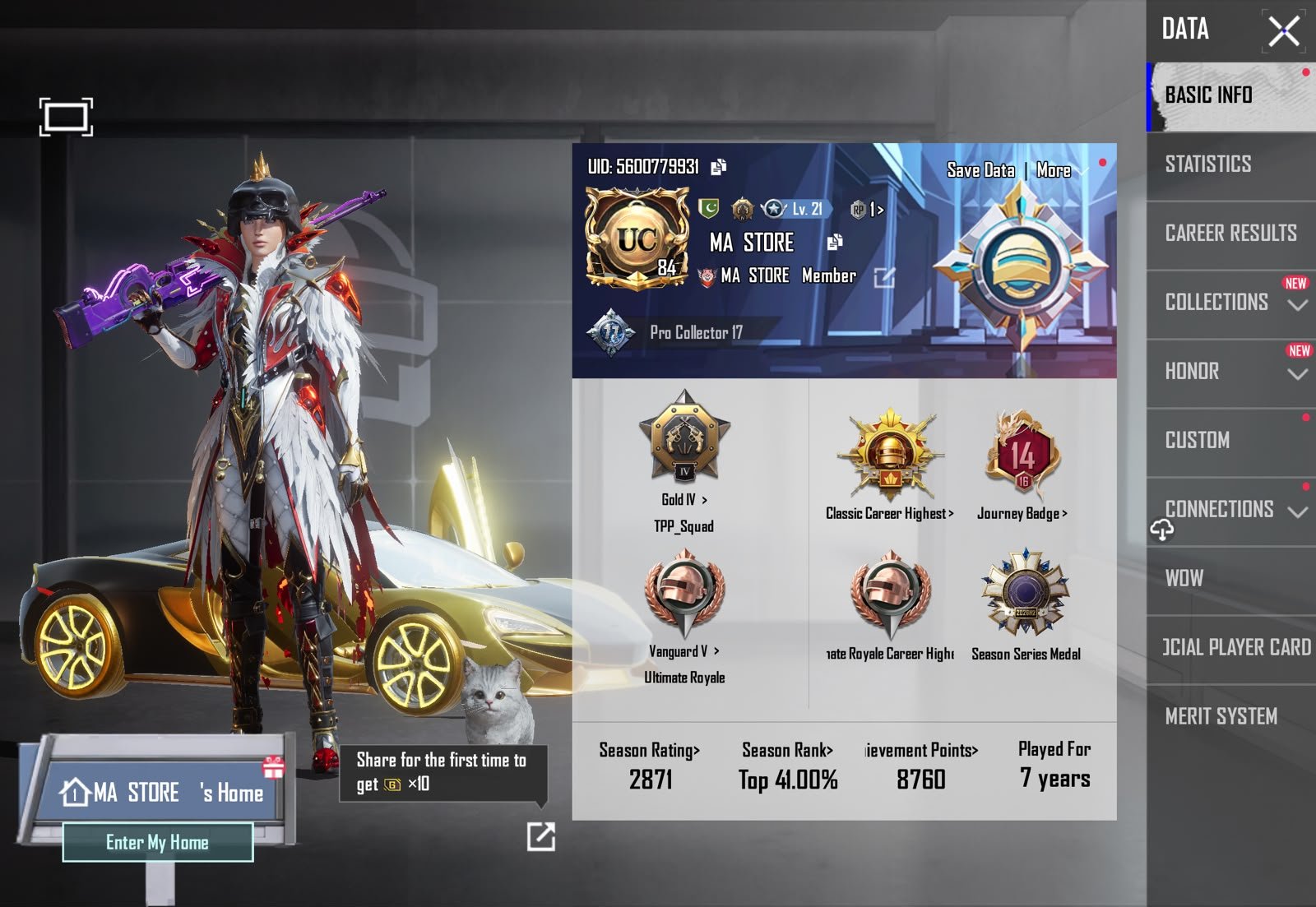 DOUBLE XSUIT MAX | INFERNO HELMET | 77 COLLECTION | MCLAREN DROP | WEDDING TUXEDO | PHAROAH MAX | JESTER MAX | OLD LOBBIES | GODZILLA CARPACE | LOADED ACCOUNT