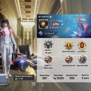 TIME TRAVELER | INFERNO HELMET | 78 COLLECTION | FOREST ELF | 9X RED MAX | 13X MATERIALS | BASIC EMOTES | GIRLS INVENTORY | OLD LOBBIES | LETHAL ANIMAL | RAREST ACCOUNT