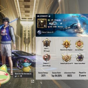 RAREST 90 COLLECTION | STAR FRAME | PUBGM WARRIOR | S2,3,4,5 CONQ | RED & WHITE SHORTS | LAMBO MASTERPIECE | 4X XSUIT MAX | 4X DROP CARS | ENERGY DRINK | HORNED KINGPIN | #1/100 ITEMS | S2,S3 CAPS | RAREST ACCOUNT