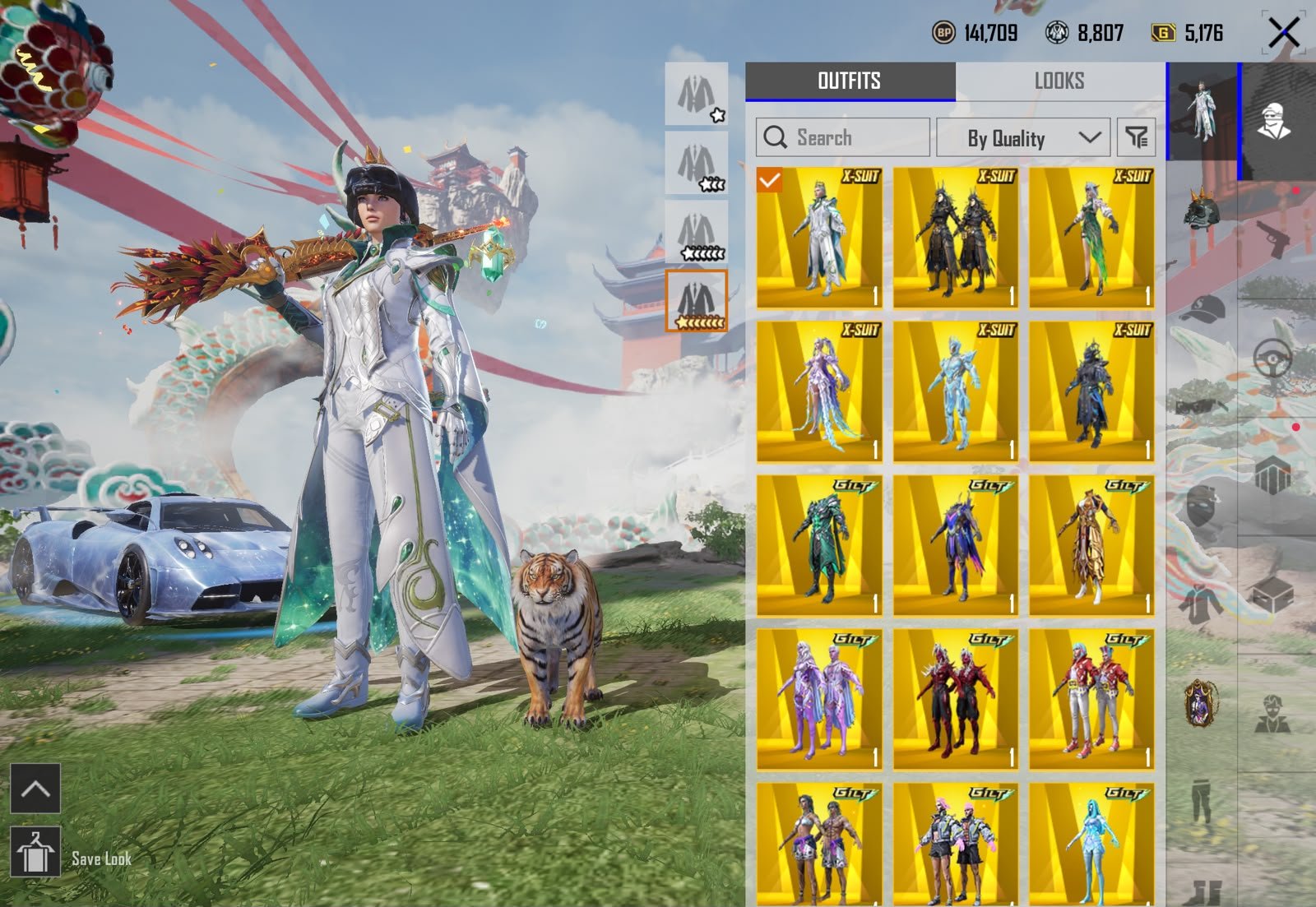 LOADED 85 COLLECTION | 6X XSUIT MAX | PAGANI COLLECTOR | RAREST LOBBIES | 23X RED MAX | ULTIMATE FASHION | BASIC EMOTES | MYTHIC TAG | DRAGON LOBBY | INFERNO | YELLOW HAIR | LOADED ACCOUNT - Image 9