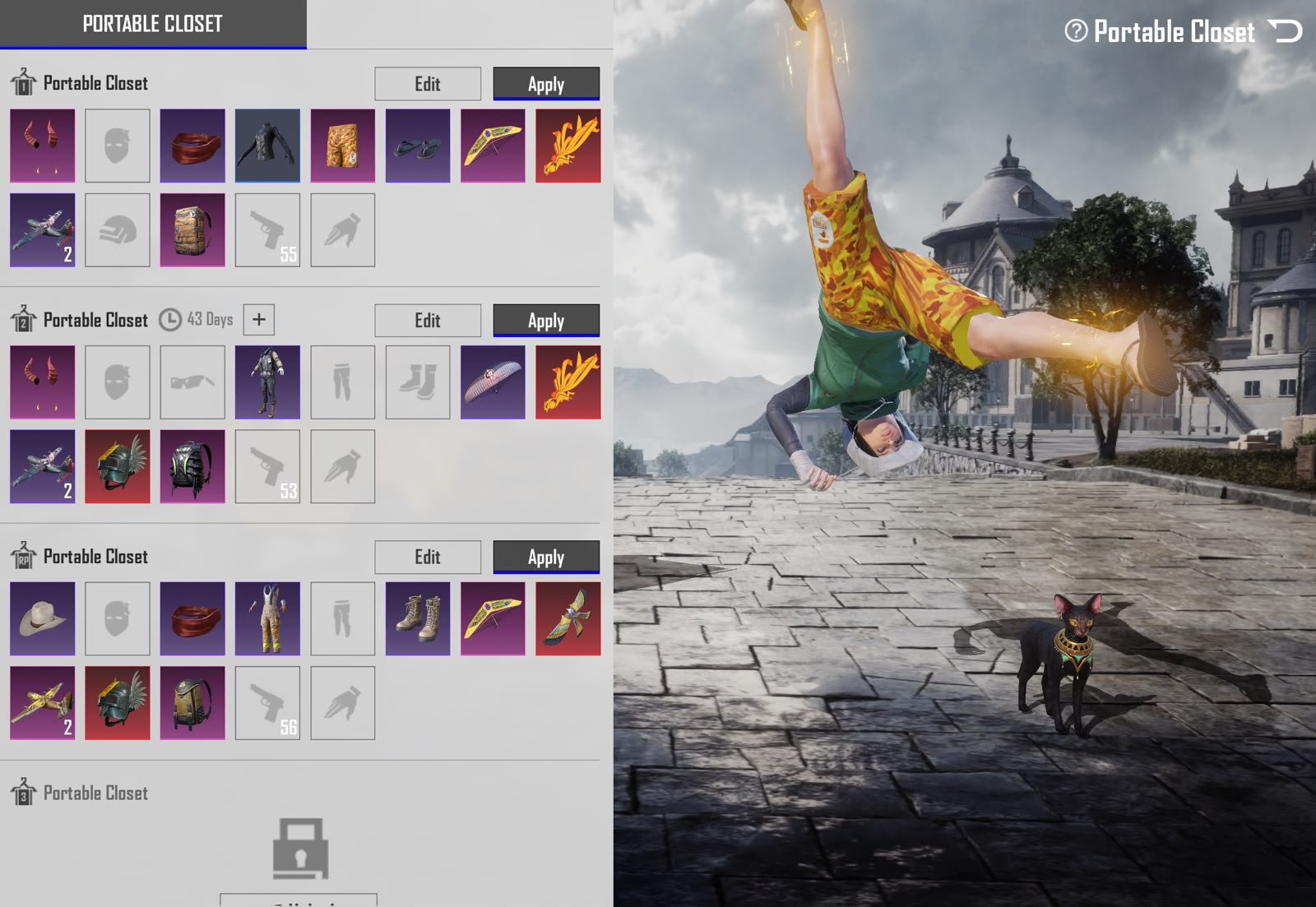 RAREST COMBO IN PUBG | GREEN CREW | TIME TRAVELER | BAPE SHORTS | MISSION B | ALL RARE SHIRTS | RE2 HUNK SET | BLACK ARBITER | RE2 STUFF | RAREST ACCOUNT - Image 3