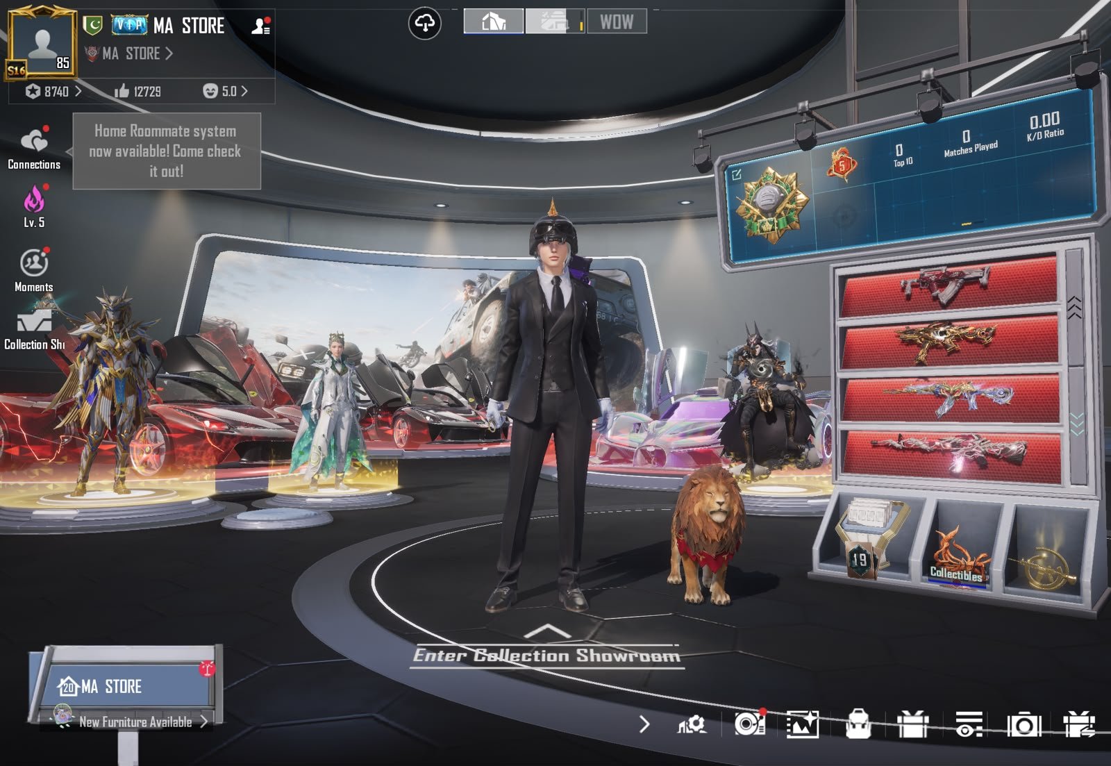 LOADED 83 COLLECTION | FERRARI MASTERPIECE | TRIPLE XSUIT MAX | BUGGATI DROP | BLACK HITMAN | MYTHIC TAG | ULTIMATE FASHION | INFERNO HELMET | 5800+ UC | 21X RED MAX | LOADED ACCOUNT - Image 2